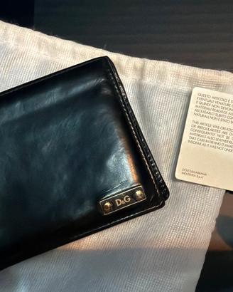Portafoglio D&G Dolce & Gabbana in pelle nera