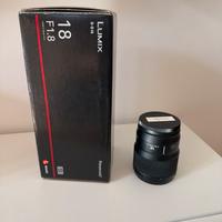 Lumix S 18mm f1.8 – Perfetto, garanzia 2027