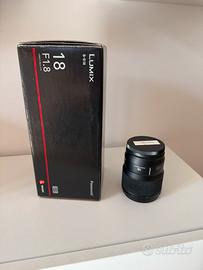 Lumix S 18mm f1.8 – Perfetto, garanzia 2027