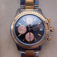 Orologio Paul picot U-Boot cronographe oro e accia