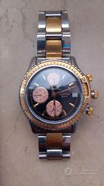 Orologio Paul picot U-Boot cronographe oro e accia