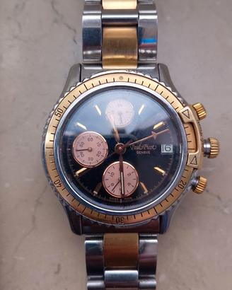Orologio Paul picot U-Boot cronographe oro e accia