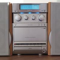 mini stereo con lettore casette e cd