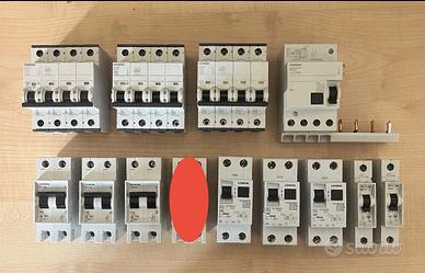 Interruttori/sezionatori/magnetotermici Siemens