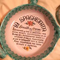 Piatto portata per spaghetti La Spaghettata