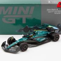 1:64 Aston Martin AMR24 Bahrain Alonso - Mini GT