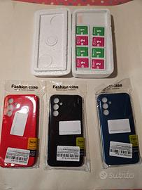 COVER E VETRO PROTETTIVO SAMSUNG A54