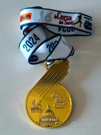 Medaglia ufficiale Corsa dei Santi 2024 - 16ª ed.