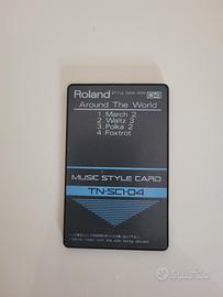 Music Style Card per Roland E70 