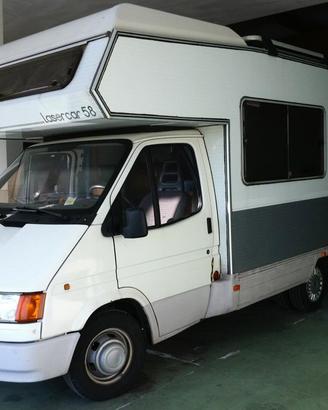 Camper Ford transit 2.5 gemellato senza cucina