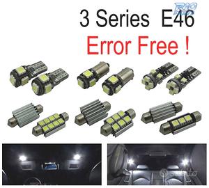 KIT 18 LAMPADE LED INTERNE BMW E46 M3 318I 318TI 3