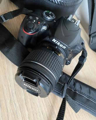 Nikon D3400+Ob. 18-55 mm+Lenti+Borsa+Treppiede
