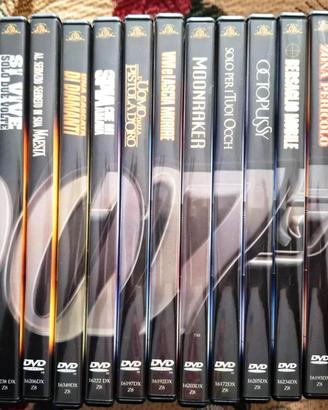 James Bond Collection (19 DVD) + 1 in Omaggio