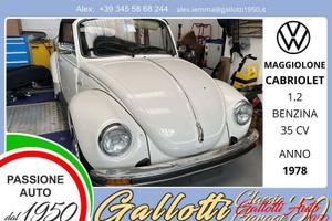 Volkswagen Maggiolone Cabriolet 1.2 benzina 35cv