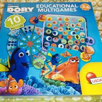 Dory e Nemo scatola con 10 giochi nuova