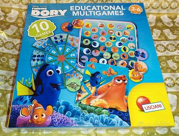 Dory e Nemo scatola con 10 giochi nuova