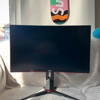 Monitor AOC curvo FHD da 24”