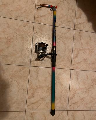Canna da pesca Banax VISTA-X 500F con mulinello