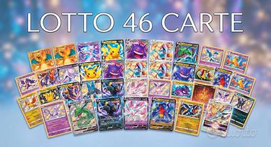 Lotto 46 carte Pokemon ricercate