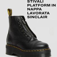 stivali sinclair NUOVi dr Martens  Zip  numero 41