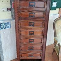 Schedario a cassetti