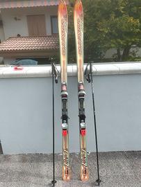 Sci Dynastar outland 4x4 e racchette Gabel.