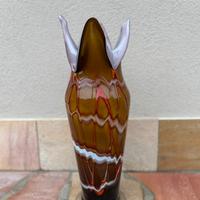 Vaso antico in vetro di Murano