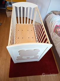 Lettino bimbi Foppapedretti + cassettiera