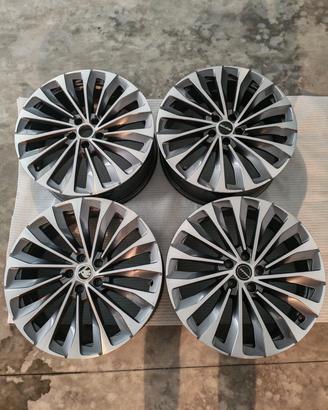 cerchi originali Skoda 20 pollici 