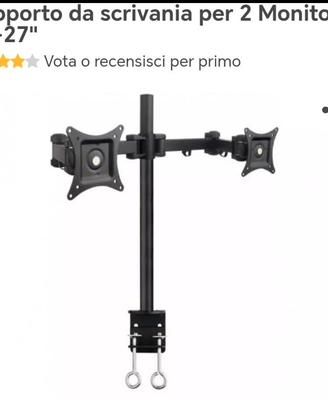 Supporto Doppio Monitor