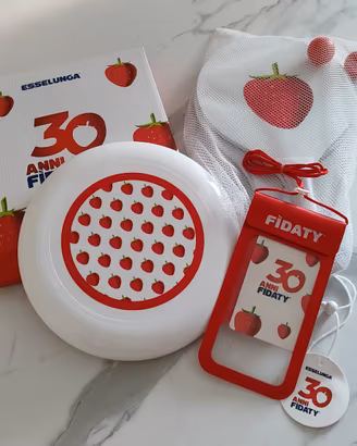 Portacellulare, racchette e frisbee Esselunga