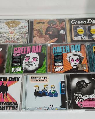 Cd pop-punk di Green Day Offspring e Rise Again
