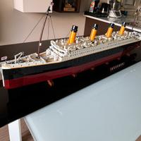 Titanic lego con Teca