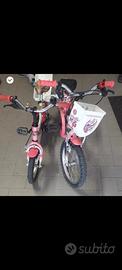  2 biciclette da bambina 