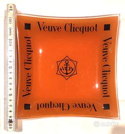 Posacenere Veuve Clicquot 20cm in vetro