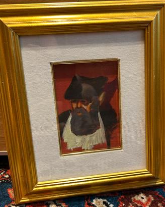 Quadro Ettore Spada costume sardo