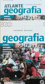 Libro di testo 3 media GEOGRAFIA MI PIACE +Atlante