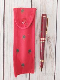 Penna vintage Naj Oleari con custodia anni 90