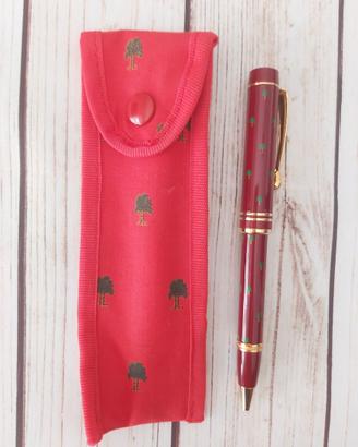 Penna vintage Naj Oleari con custodia anni 90