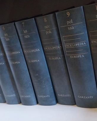 enciclopedia europea garzanti