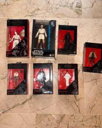 Collezione Star Wars Black Series boxata mint