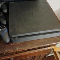 Playstation 4 slim 1T giochi joystik cuffie