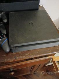 Playstation 4 slim 1T giochi joystik cuffie