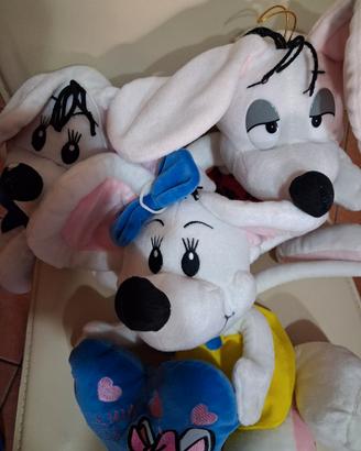 3 DIDDL pupazzi peluche da collezione