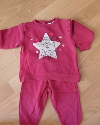 Tuta bambina 12/18 mesi