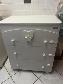 Fasciatoio con cassetti