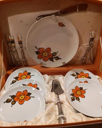 Servizio da dolce vintage anni '60 "La S. Marco"