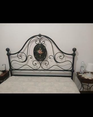 camera da letto in ferro battuto