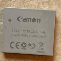 Batteria Canon NB-4L per macchina fotografica
