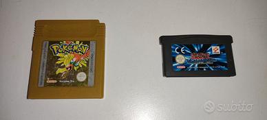Videogiochi Nintendo Game Boy Pokemon e Yu Gi Oh
